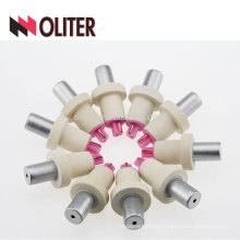 OLITER immersion consumption rapid response expendable thermocouple for high temperature with 604 triangle tip